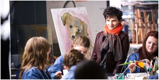 فیلم کلمات و تصاویر با بازی ژولیت بینوش و کلایو اوون